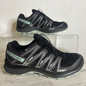 Salomon XA Comp 8 CS Waterproof Trail Running Hiking Shoes Black Women’s Size 8